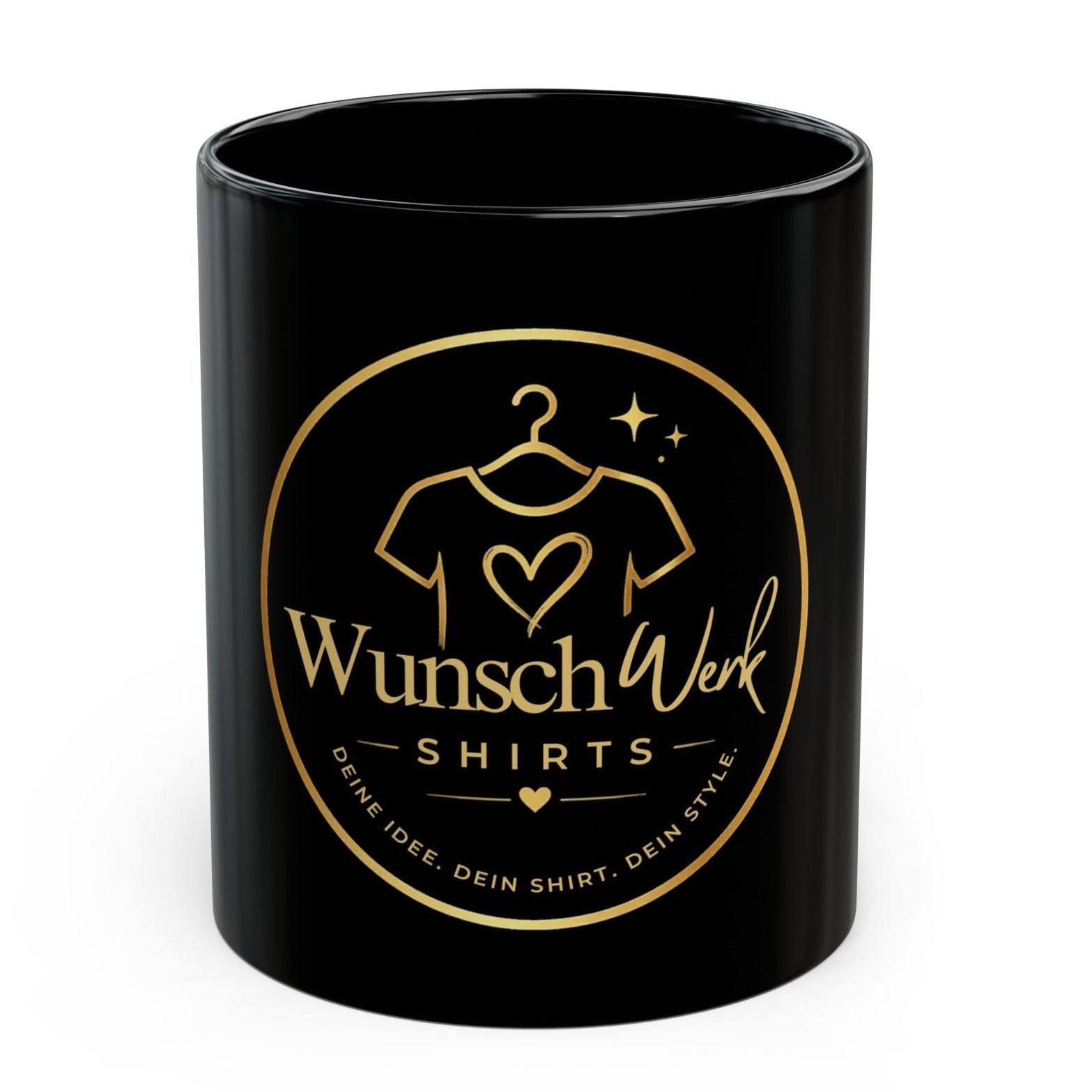 WunschWerkShirts Tasse – Motivationsbecher mit modernem Design